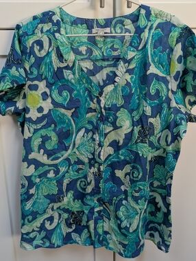 Orientique Shirt Sleeve Top